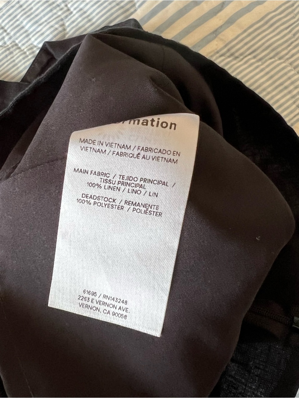 Reformation malika linen halter top - Picture 5 of 5
